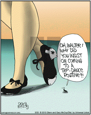 The Flying McCoys on Wednesday March 25, 2015 Comic Strip