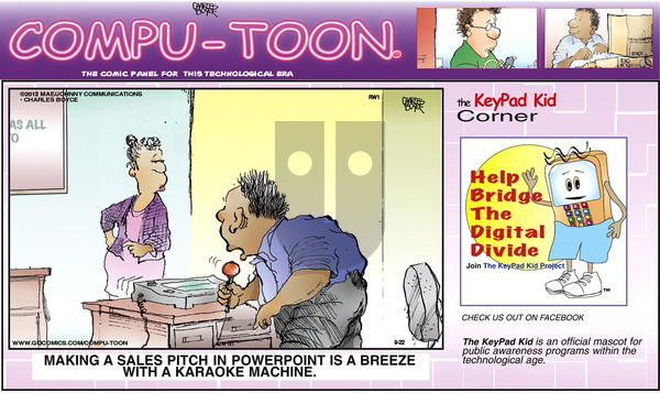 Compu-toon on Sunday September 22, 2013 Comic Strip