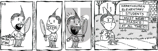 Lio on Tuesday April 13, 2021 Comic Strip