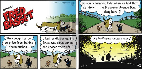 Fred Basset on Sunday May 14, 2017 Comic Strip