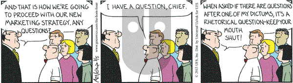 The Born Loser on Tuesday March 5, 2013 Comic Strip