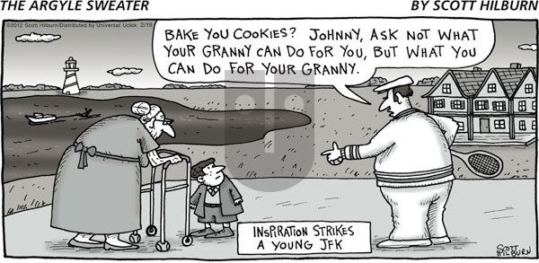 The Argyle Sweater on Sunday February 19, 2012 Comic Strip
