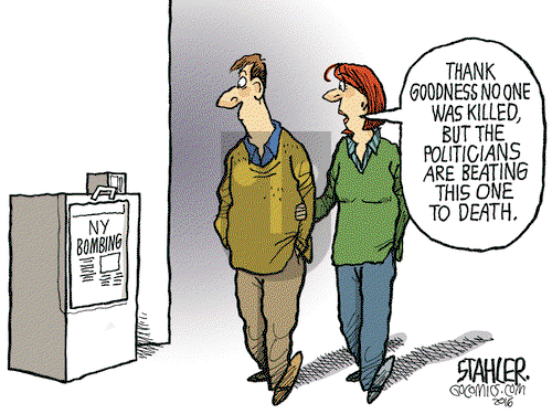 Jeff Stahler on Tuesday September 20, 2016 Comic Strip
