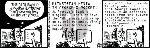 La Cucaracha on Monday March 7, 2005 Comic Strip