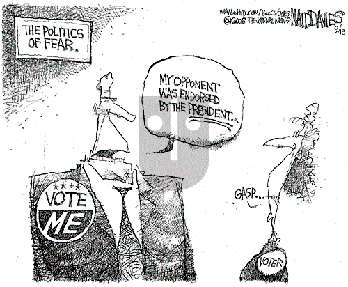 Matt Davies on Wednesday September 13, 2006 Comic Strip