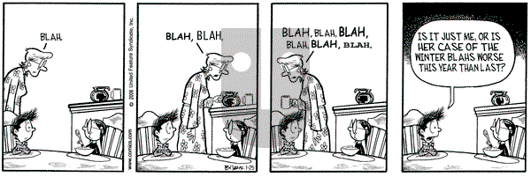 Grand Avenue on Wednesday January 25, 2006 Comic Strip