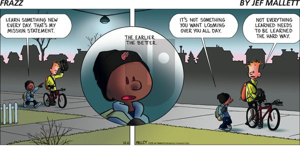 Frazz on Sunday December 6, 2015 Comic Strip