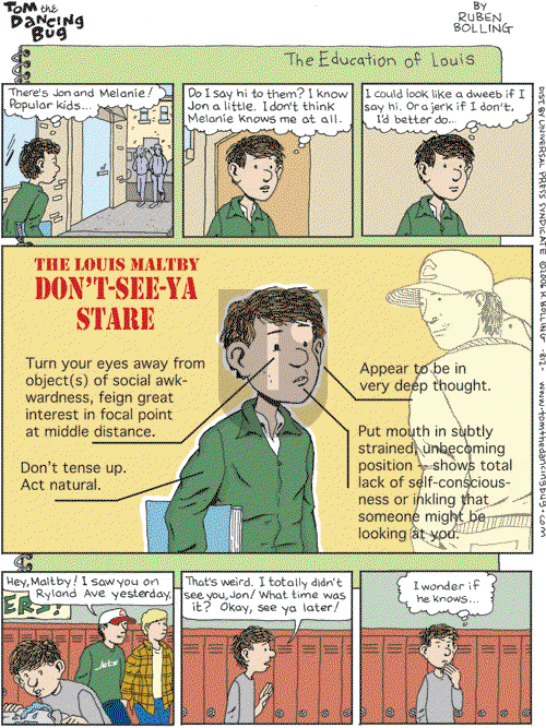 Tom the Dancing Bug on Saturday August 5, 2006 Comic Strip