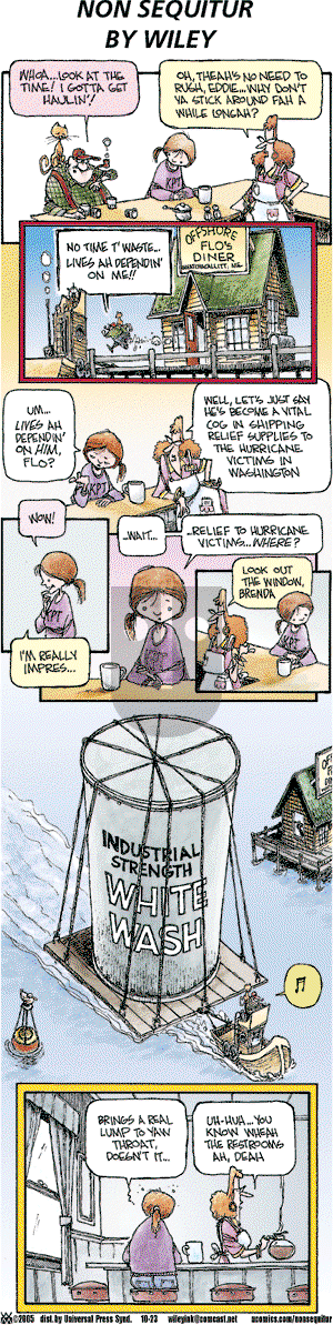 Non Sequitur on Sunday October 23, 2005 Comic Strip