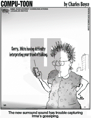 Compu-toon on Wednesday March 5, 2025 Comic Strip