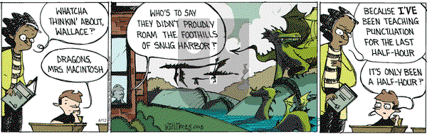 Wallace the Brave on Friday April 12, 2019 Comic Strip