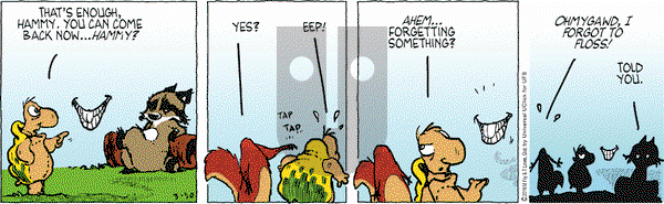 Over the Hedge on Wednesday March 30, 2016 Comic Strip