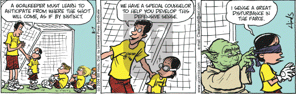 Cleats - Saturday August 7, 2004 Comic Strip