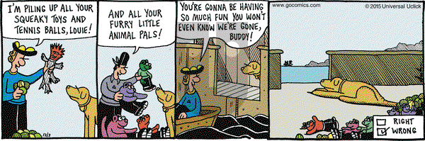 Overboard on Thursday December 3, 2015 Comic Strip