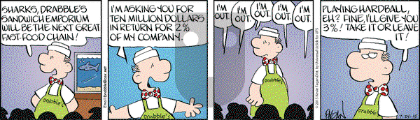 Drabble on Friday July 24, 2015 Comic Strip