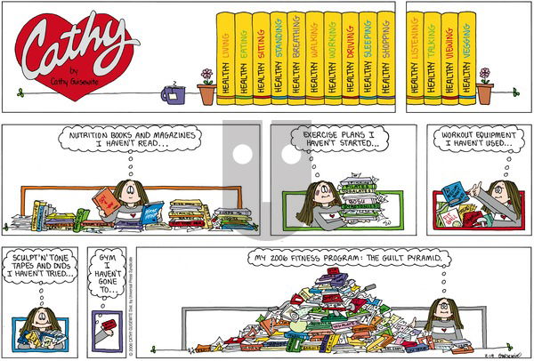 Cathy Classics on Sunday February 19, 2006 Comic Strip