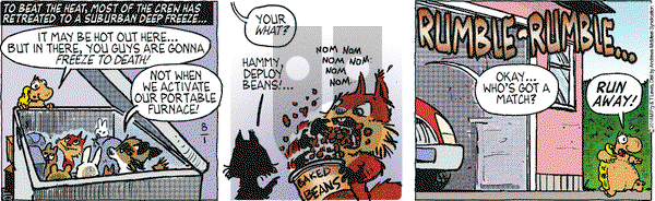 Over the Hedge on Wednesday August 1, 2018 Comic Strip