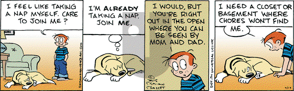 Red and Rover on Saturday February 13, 2016 Comic Strip
