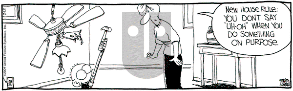 The Buckets on Thursday March 25, 2004 Comic Strip