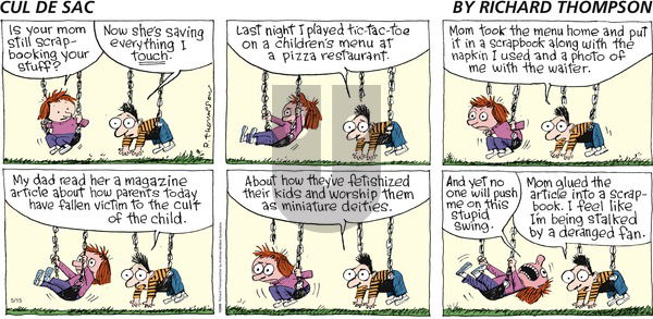 Cul de Sac - Sunday May 15, 2022 Comic Strip