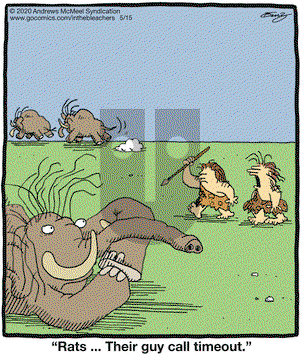 In the Bleachers on Friday May 15, 2020 Comic Strip