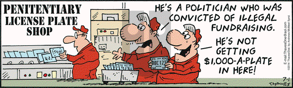 Frank and Ernest on Monday July 1, 2019 Comic Strip