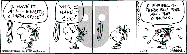 Miss Peach on Saturday October 11, 2025 Comic Strip
