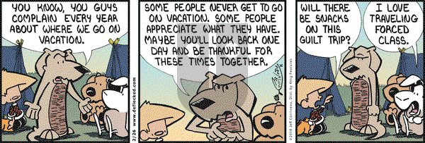 DeFlocked on Monday February 26, 2018 Comic Strip