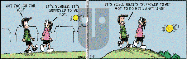 Grand Avenue on Friday July 31, 2020 Comic Strip