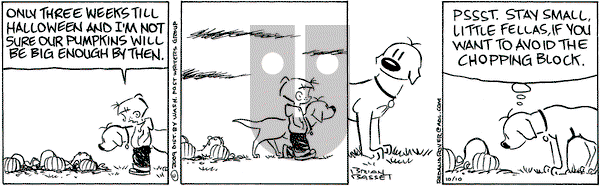 Red and Rover on Saturday October 10, 2009 Comic Strip