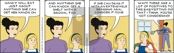 Nancy on Wednesday May 7, 2025 Comic Strip