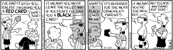 Drabble on Saturday October 25, 2003 Comic Strip