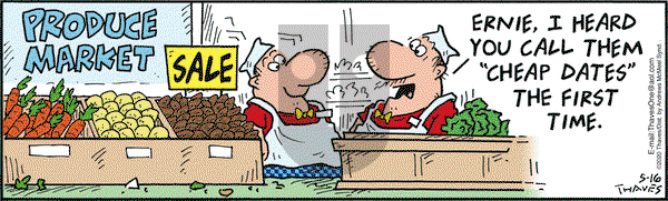 Frank and Ernest on Saturday May 16, 2020 Comic Strip