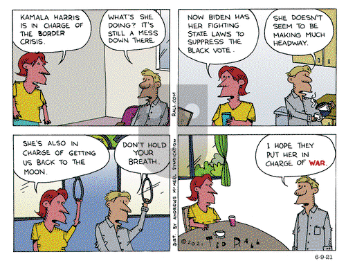 Ted Rall on Wednesday June 9, 2021 Comic Strip