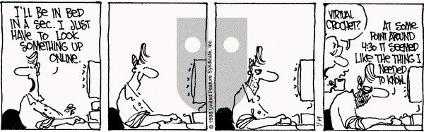 The Buckets on Monday January 19, 1998 Comic Strip