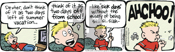JumpStart on Tuesday September 6, 2016 Comic Strip