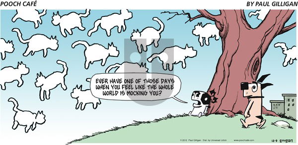 Pooch Cafe - Sunday December 9, 2012 Comic Strip