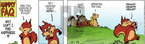 Over the Hedge - Monday October 14, 2024 Comic Strip
