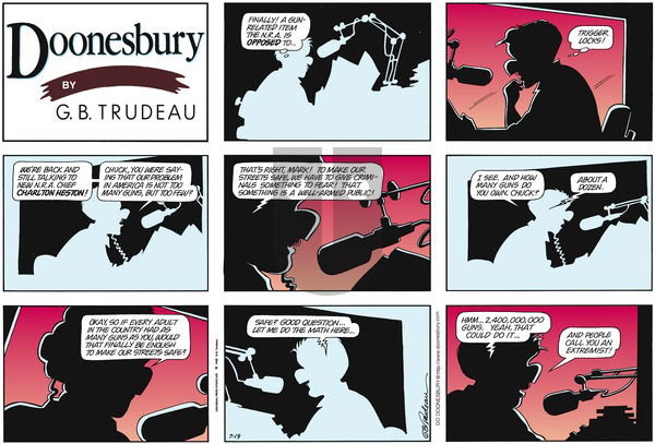 Doonesbury on Sunday July 19, 1998 Comic Strip