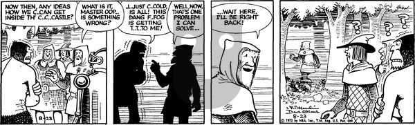 Alley Oop on Wednesday August 23, 1972 Comic Strip