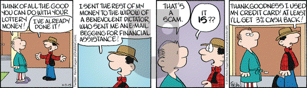 Drabble on Saturday November 7, 2015 Comic Strip