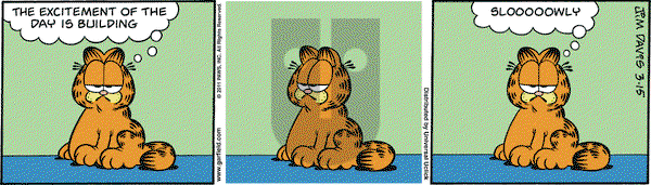 Garfield - Tuesday March 15, 2011 Comic Strip
