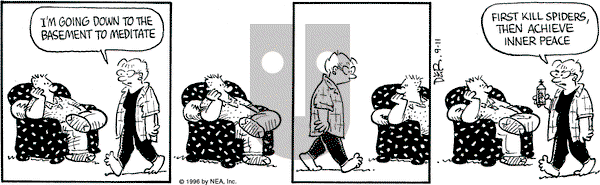 Betty on Wednesday September 11, 1996 Comic Strip