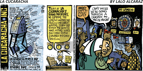 La Cucaracha on Thursday September 28, 2006 Comic Strip
