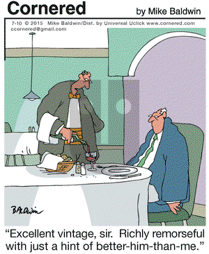 Cornered on Friday July 10, 2015 Comic Strip