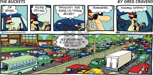 The Buckets on Sunday May 13, 2012 Comic Strip