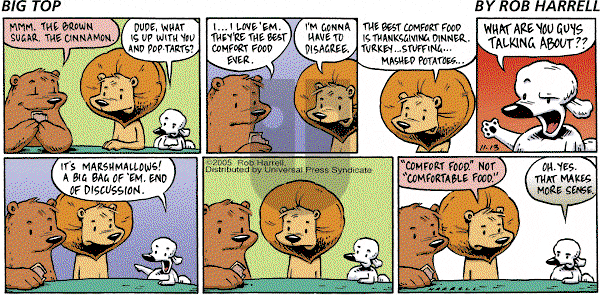 Big Top on Sunday November 13, 2005 Comic Strip
