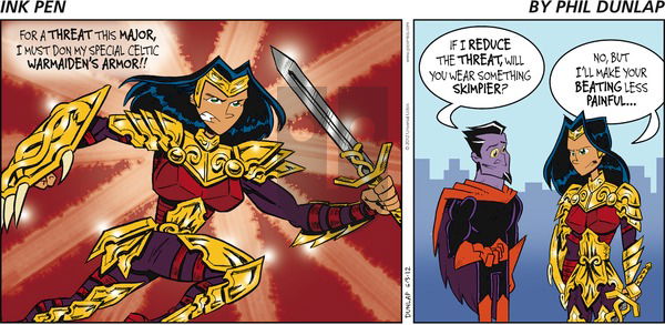 Ink Pen on Sunday June 3, 2012 Comic Strip