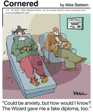 Cornered on Wednesday July 6, 2016 Comic Strip