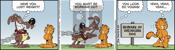 Garfield on Wednesday August 29, 2018 Comic Strip
